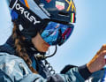 Nothing works on "FlyingNikka" without a helmet, impact protection waistcoat and laptop