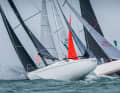 The Sun Fast 3200 R2 "Cora" leads in IRC Group 3 both calculated and on the water and in the IRC two-handed classification