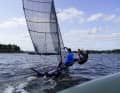 Time was short, but the first tests could also be carried out on the Kiel Fjord
