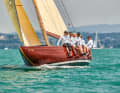 Il "Wyvern" durante i Campionati Mondiali di Otto
