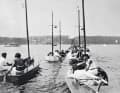 In den 1920er Jahren geht es  für die SCH-Segler im Schlepp auf den Ratzeburger See
