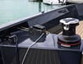 Simple, clear, centralised. All sheets and halyards are led back into the cockpit