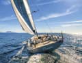 The Polli stern: The Italian designer of the same name is known for his expansive designs, which are wide at the top and narrow at the bottom, but only rely on one rudder blade