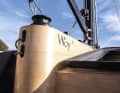 The console stands between the two companionways like an Imoca