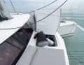 Easy to swallow: a sunbathing area can be set up on the foredeck. Underneath are the tanks, anchor winch and a huge storage space