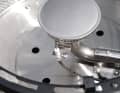 The grease collection pan keeps it clean under the burner