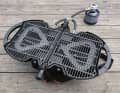 The Nomadiq can be folded to save space and has a carrying strap.