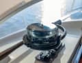 The Plath steering compass not only looks good, it is also very easy to read