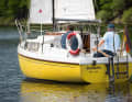 Neptun 22: The design by Anton Miglitsch is probably the best-selling boat from German production. Various extension variants, rig and keel versions are possible