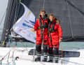 Teamwork is a matter of course for the two sailors. Because ...