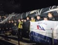 ... and missed the record set in 2012 by 15 minutes. The 100-footer crossed the line off Genoa after 15 hours and 11 minutes