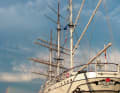 Die Heckpartie der "Gorch  Fock I". Von Laien wird sie oft mit der jüngeren "Gorch Fock" verwechselt