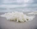 According to Greenpeace, if you come into contact with the foam, a health hazard cannot be ruled out. Photo: Roman Pawlowski/ Greenpeace