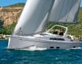 Sieht praktisch aus, segelt aber flott und macht auch unter Deck eine Menge her: die Kleinste der Long-Cruise-Modellreihe
