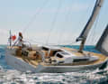 Another model? No, the sports version with teak deck and aft open cockpit