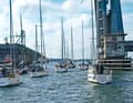 The Ziegelgraben bridge opens six times a day