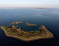 Man-made: the small archipelago in the Grevelingen Sea. If you want to go, you have to pay