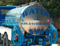 Tankwagen sind üblich, wenn kleinere und abgelegenere Häfen keinen Strom- und Wasseranschluss haben