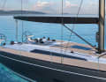 Typical signature of designer Matteo Polli. The waterline is extremely constricted at the rear