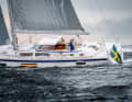 The hardtop offers full wind and weather protection for up to four people