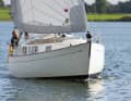 E-Antrieb, giftfreies Antifouling und Recycling-Segel: Die alte HR verursacht nur wenig Emissionen