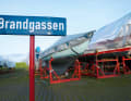 Can be used outside, but not inside: Aisles where a fire would end