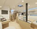 Customisation also below deck: Bright colours with strong contrasts.