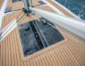 Ventilated: The four large hatches on the cabin roof can be opened in all directions