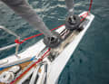 For the first time: A permanently attached bowsprit for additional sails is new for the Hanse brand