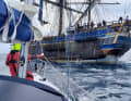 The crew acted highly professionally during the rescue