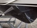 The underwater hull is rinsed off after 24 hours, after which the anti-fouling system should work again for a season