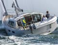 An Tag zwei zeigte die Ostsee dann aber ihre Zähne - perfektes Wetter für die steife Heyman, die wenig Wasser übernahm und die Crew im Deckshaus von allen Unbilden des Starkwinds abschirmte