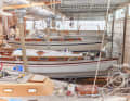 Nur wenige Neubauten und einige Refits füllen die Werft