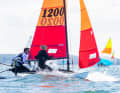 Ulf Hahn e Katrin Wiese-Dohse sono stati la misura di tutto nell'Hobie 16 al TW.