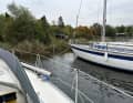 Ab 14:00 steht das Wasser über dem Steg