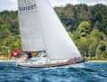 Adequate. The short genoa is standard, a self-tacking jib is only available for retrofitting