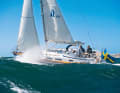 In schwerer See, für Hallberg-Rassy ist der Export in die USA wichtig