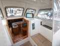 A home at sea: you are also very sheltered under the Dodger