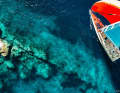 Wonderful change of perspective: the photographers managed to capture the yachts and nature in the best light