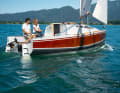 Character: The designer gave the boat many edges and a high superstructure