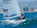 Philip Walkenbach en action aux championnats du monde avant Adélaïde