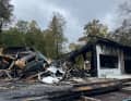 Völlige Zerstörung nach Großbrand auf der Bootswerft Christen