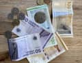 Danish kroner can be found on many ships. You should check whether they are still valid
