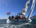 The crew reaches Cape Town after 49 days at sea