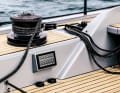 Additional trim panels are available under the mainsail and headsail winches