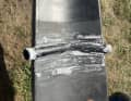 Several layers of carbon fabric were laminated, sanded and levelled for this purpose