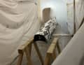 Before the first coat of paint: the final result cannot yet be surmised