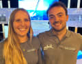 Die Teamschefs für die deutschen Crews im Youth America's Cup und im Puig Women's America's Cup: Paul Farien und Carolina Werner
