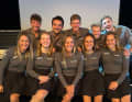 Mitglieder der deutschen Crews für den Youth America's Cup und den Puig Women's America's Cup bei der Präsentation in Kiel