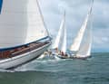 I tre candidati a confronto nel Fehmarnsund (da sopravvento a sottovento): Sun Odyssey 30i, Hallberg-Rassy 29 e Vindö 40.